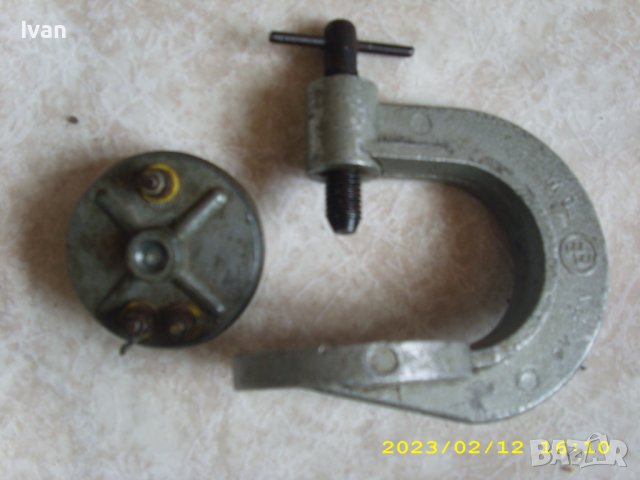 6-12V-70W-Български Соц Вулканизатор-Захранване от Акумулатор-За Лепене На Гуми-Алуминиев-Отличен, снимка 12 - Други инструменти - 42970036