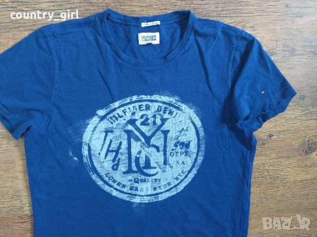 tommy hilfiger - страхотна мъжка тениска, снимка 3 - Тениски - 28643864
