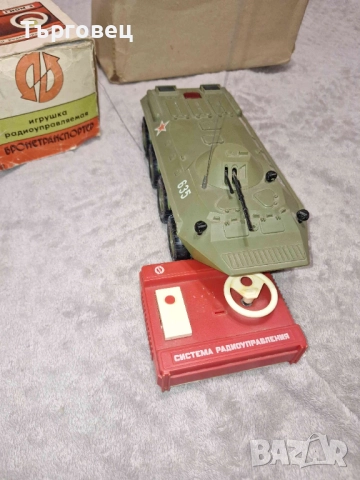 УНИКАЛНА Радио управляема играчка от соц-а , 1984г., ГНОМ- 3 , БРОНЕТРАНСПОРТЕР , снимка 14 - Колекции - 52647429