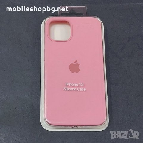 калъф за iPhone 13 силиконов розов, снимка 1 - Калъфи, кейсове - 35019541