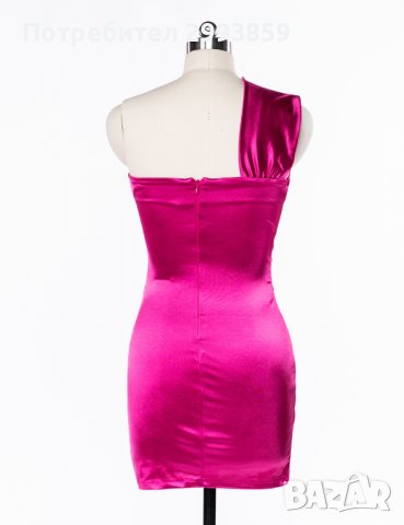 Мини рокля ФУКСИЯ*, снимка 4 - Рокли - 39227720
