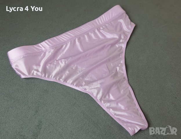 M/L нова дамска светлолилава дълбока прашка от ликра, снимка 3 - Бельо - 43546058