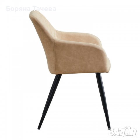 Висококачествени трапезни столове тип кресло U-DC-0017CR, снимка 3 - Столове - 36581573