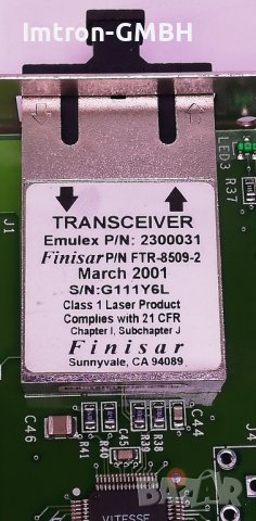 DS-KGPSA-CY - HP 1GB еднопортов 64-битов Fiber Channel PCI , снимка 7 - Други - 37027493