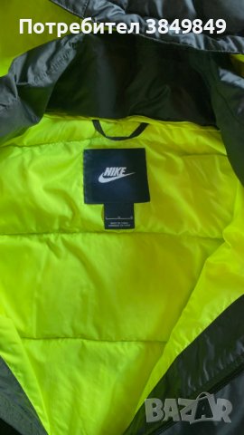 Пухено яке Nike L, снимка 4 - Якета - 43816384