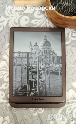 Pocketbook inkpad 3 7.8" подсветка wifi Bluetooth Аудиокниги Бг меню, снимка 6 - Електронни четци - 52834502