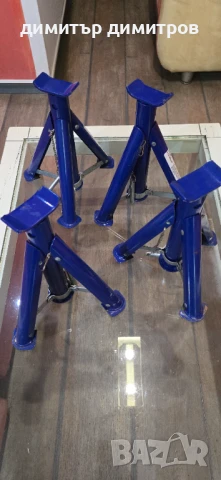 Подпорна стойка за автомобил , 2 тона, 4 броя, Механичен, снимка 2 - Аксесоари и консумативи - 50454754
