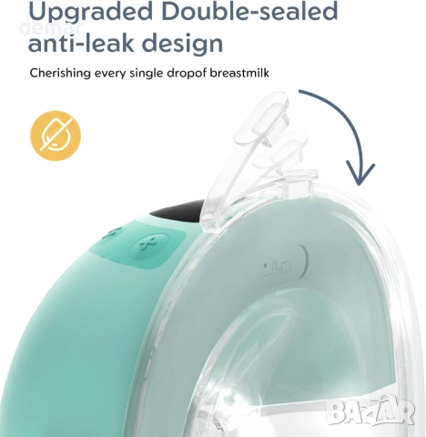 MomMed S33 електрическа помпа за кърма, 4 режима, 9 нива, 1 брой, снимка 6 - Помпи за кърма - 52669173