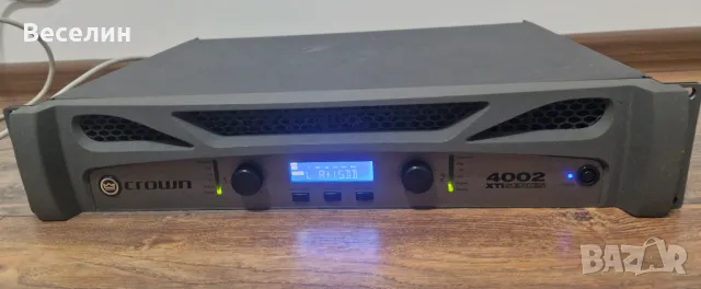 Усилвател CROWN XTI 4002 , снимка 2 - Ресийвъри, усилватели, смесителни пултове - 49651752