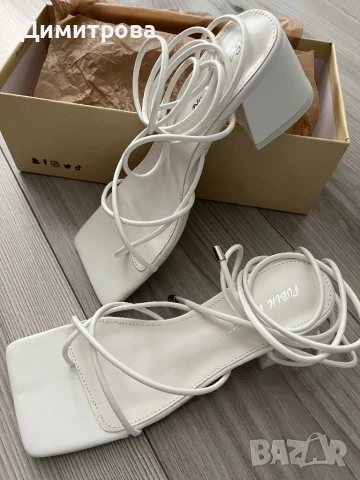 Кожени сандали Public Desire, снимка 4 - Сандали - 50772527