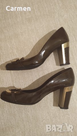 Lavorazione Artigiana италиански дамски обувки на ток, снимка 6 - Дамски обувки на ток - 32539524