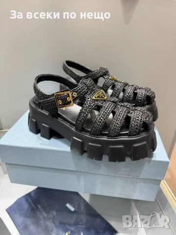 Prada Дамски Сандали Прада Код P1073, снимка 3 - Сандали - 51425701