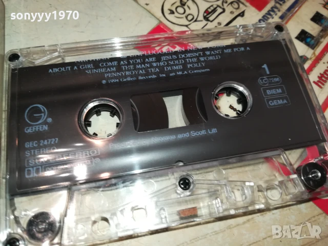 NIRVANA-ORIGINAL TAPE 1906251433, снимка 8 - Аудио касети - 50724953