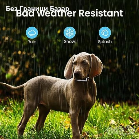 Нов Акумулаторен светещ нашийник за кучета със 7 LED цвята, снимка 4 - Други - 43198753