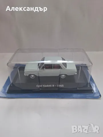 Opel Kadett B - 1965 на Hachette в мащаб 1:43 играчка количка модел