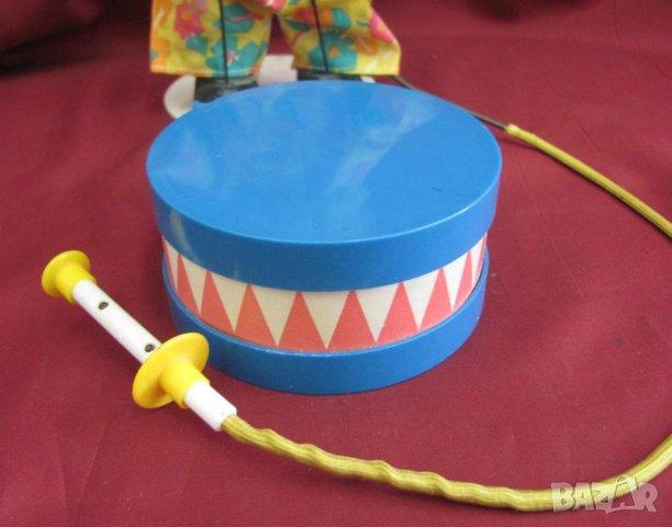 70-те Детска Играчка Клоун механизирана, снимка 5 - Антикварни и старинни предмети - 37030686