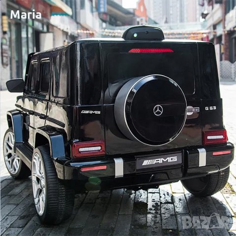 Акумулаторен джип  Mercedes Benz G63 - S306, снимка 15 - Детски велосипеди, триколки и коли - 26947340