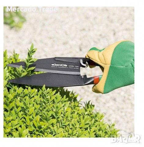 Ножица за храсти Mercado Trade, За градина, 32 см, Зелен, снимка 3 - Градински инструменти - 39669484