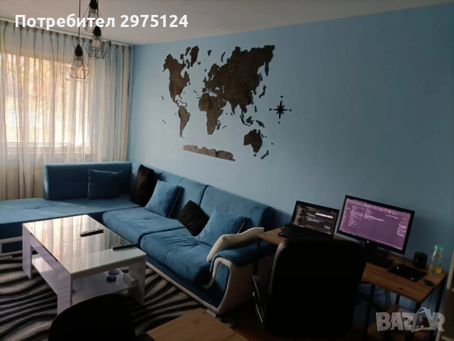 Под НАЕМ. Тристаен апартамент, до Метро, Люлин 9, София, снимка 2 - Апартаменти - 53263718