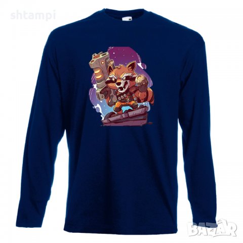 Мъжка тениска Marvel Rocket Racoon 2  Игра,Изненада,Подарък,Геймър,, снимка 11 - Тениски - 36790758