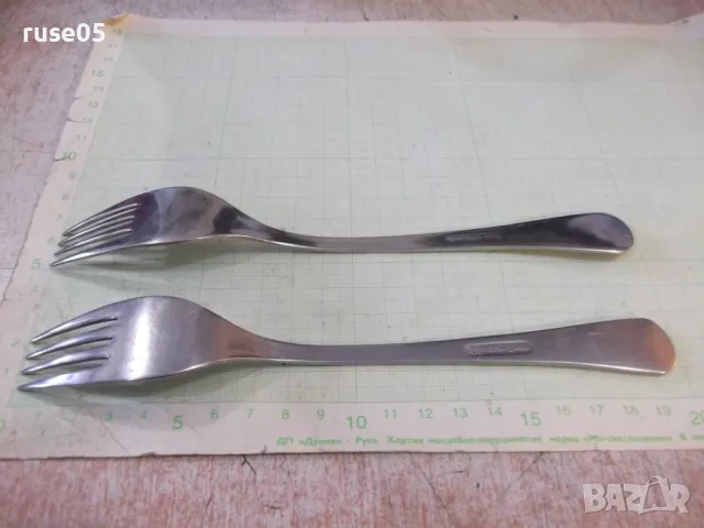 Лот от 2 бр. вилици "Перла" от завод "П.Денев-Габрово", снимка 5 - Прибори за хранене, готвене и сервиране - 48742682