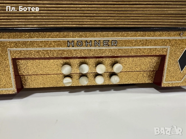 Акордеон Hohner Organola 8 баса, снимка 3 - Акордеони - 52326081