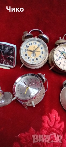 10бр различни настолни механични часовници , снимка 6 - Антикварни и старинни предмети - 52448515
