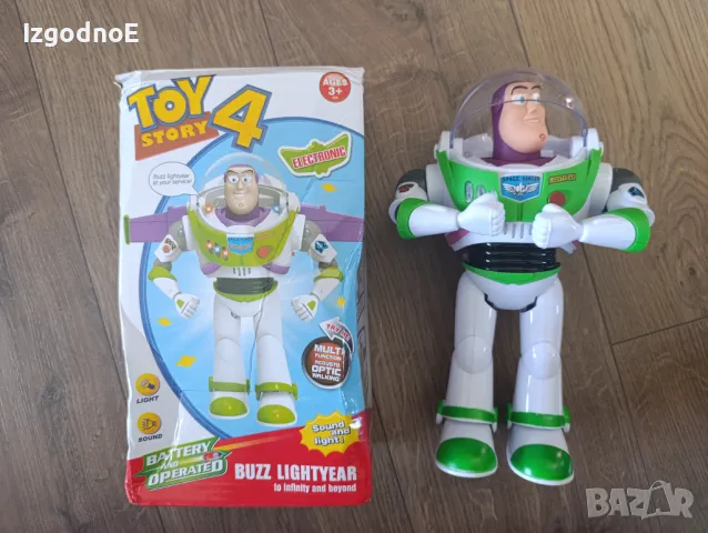 Disney Toy Story Интерактивен Баз Светлинна Година , снимка 4 - Фигурки - 49587116