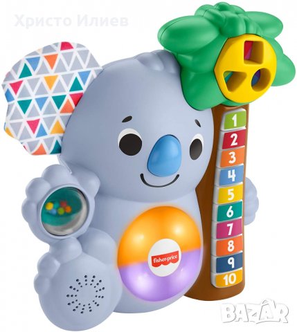 Fisher Price Сортер Коала с музика и светлина НОВО, снимка 5 - Образователни игри - 39348930