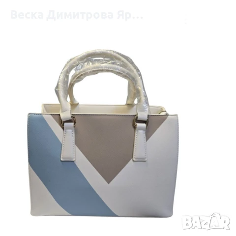 Дамска чанта с геометричен дизайн