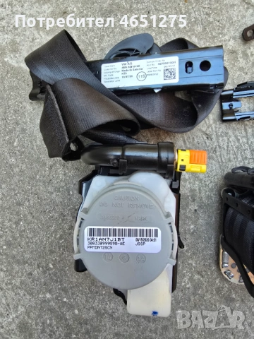 Предни предпазни колани ляв и десен за Volkswagen Tiguan 2 (2016-2020), снимка 4 - Части - 53067876