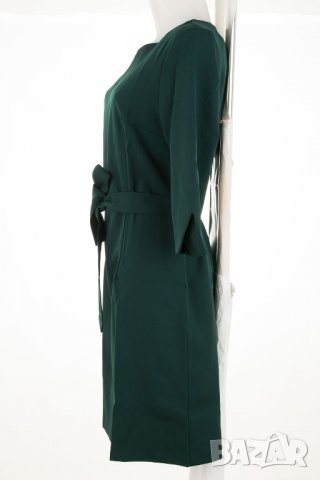 Рокля с колан в зелен цвят марка Colour Mist - XL, снимка 3 - Рокли - 38159028