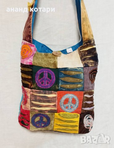  Индийски чанти Материал - памук , снимка 2 - Чанти - 37370877