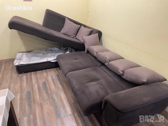 Ляв ъглов диван, снимка 3 - Дивани и мека мебел - 52912571