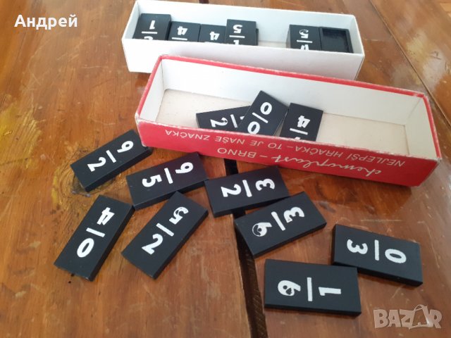 Старо домино #7, снимка 6 - Антикварни и старинни предмети - 27856307