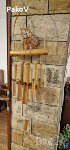  Бамбукова Вятърна Камбанка "Бухал", снимка 2 - Други - 49763335