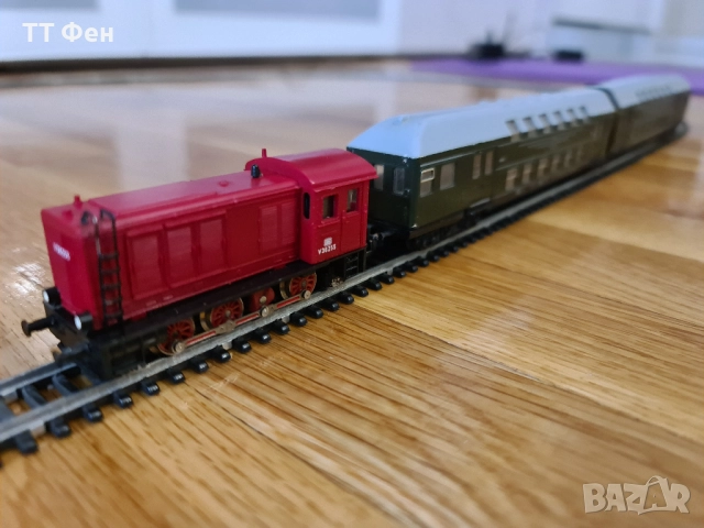 Електрическо Влакче с локомотив и вагони Пико ТТ / Влакчета Piko TT, снимка 7 - Влакчета, самолети, хеликоптери - 52593669