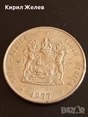 Монета 1 ранд 1977г. Южна Африка рядка за КОЛЕКЦИЯ ДЕКОРАЦИЯ 47020, снимка 2 - Нумизматика и бонистика - 48905548