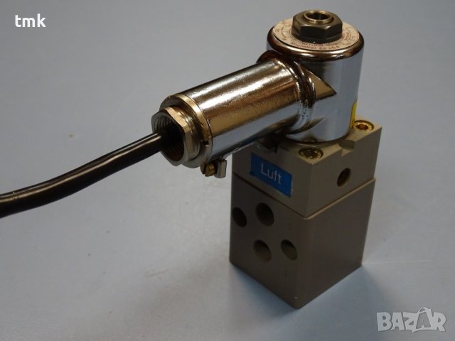 пневматичен разпределител E.SEITZ-WETZIKON 213 1/4 220V, снимка 2 - Резервни части за машини - 37699861