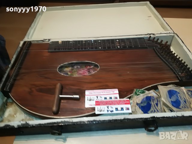 ЦИТРА-СТАР МУЗИКАЛЕН ИНСТРУМЕНТ ОТ АНГЛИЯ 3108221948, снимка 3 - Струнни инструменти - 37860645