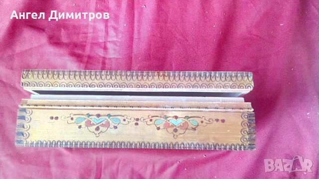 Български воин Дървена соц кутия , снимка 10 - Антикварни и старинни предмети - 37776089