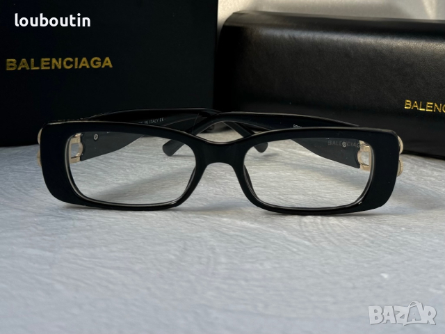 Balenciaga прозрачни слънчеви,диоптрични рамки очила за компютър , снимка 5 - Слънчеви и диоптрични очила - 44884668