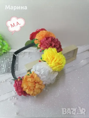 Китка за глава , вариант 20, снимка 5 - Аксесоари за коса - 49815877