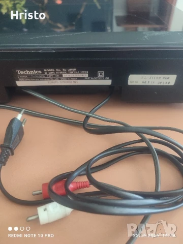Грамофон Technics sl-j 110 R, снимка 10 - Грамофони - 50795074