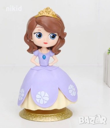Принцеса София Първа Sofia the First голяма пластмасова фигурка PVC за игра и торта топер, снимка 2 - Други - 28937092
