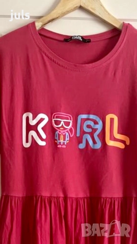 Красиви дамски рокли Karl Lagerfeld и Desigual, снимка 2 - Рокли - 28866195