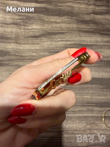 Красиви дамски гривни Cartier, снимка 5 - Гривни - 52949738