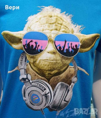 Нова мъжка тениска с трансферен печат Йода, Междузвездни войни (Star Wars), снимка 2 - Тениски - 28295608