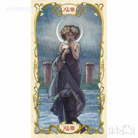 карти таро LOSCARABEO MUCHA нови  , снимка 2 - Карти за игра - 32664348