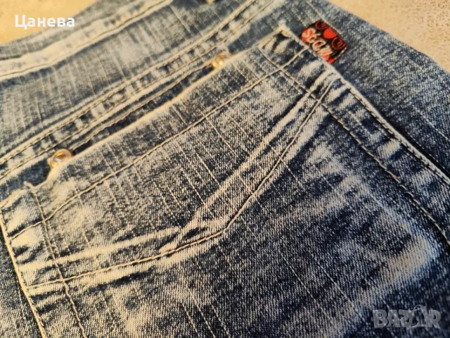 Дънкова пола, снимка 3 - Поли - 47479087